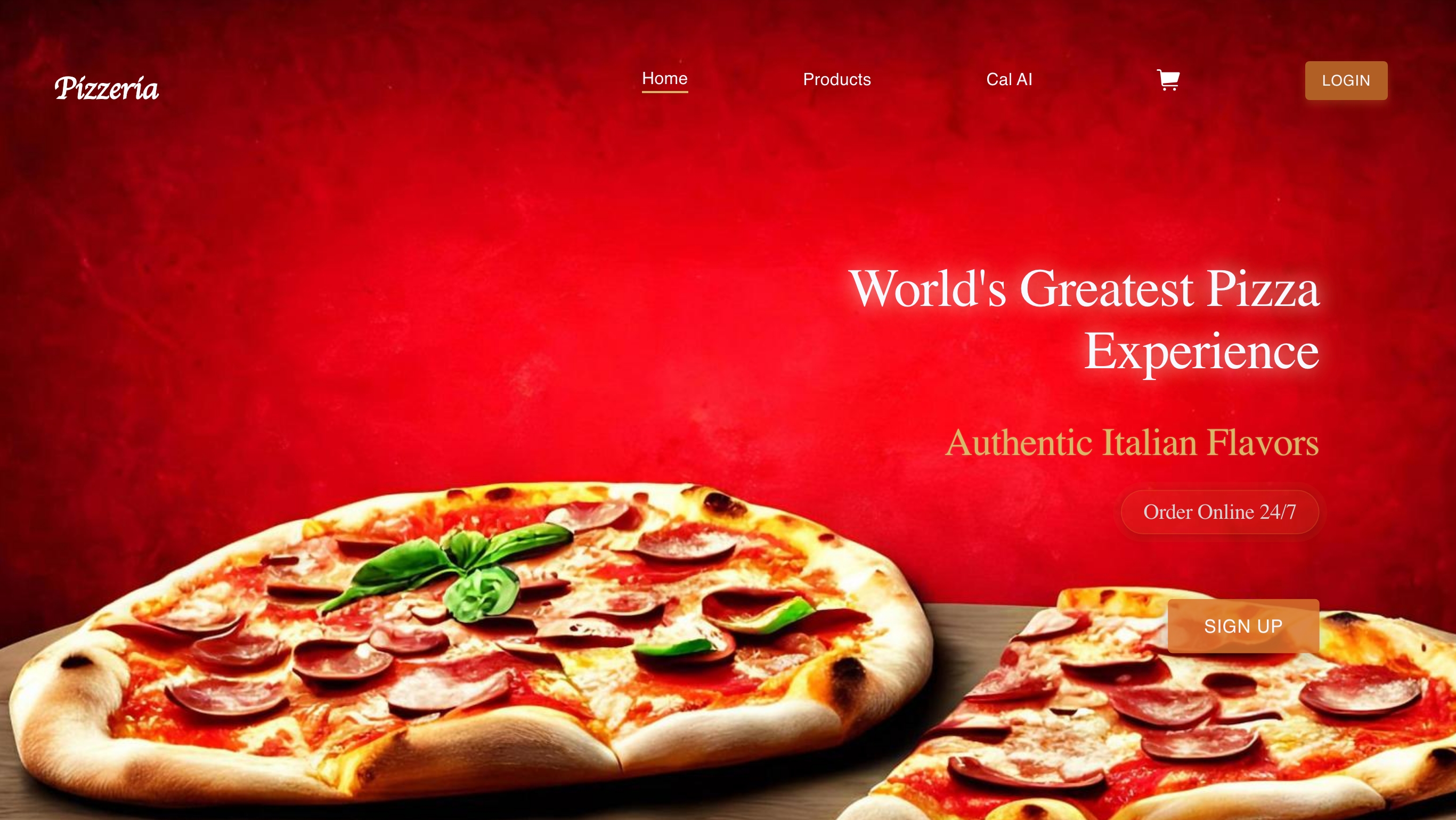 Pizza Delivery Shop